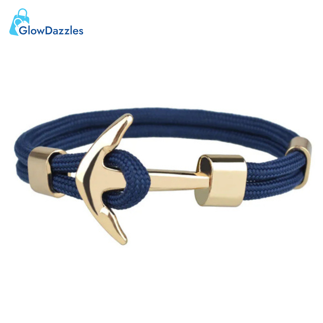 blue-gold-matching-bracelets-for-couple