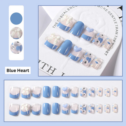 blue-heart-snowflakes-nail-art