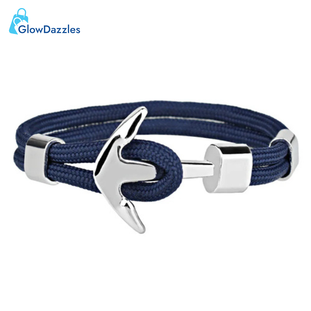 blue-silver-matching-bracelets-for-couple