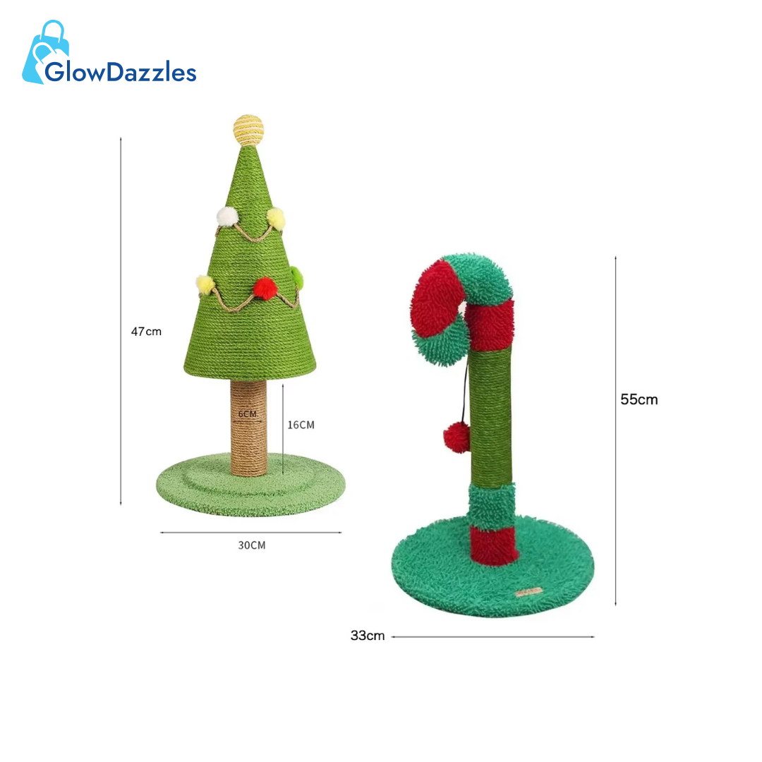 cat-scratcher-christmas-tree-size