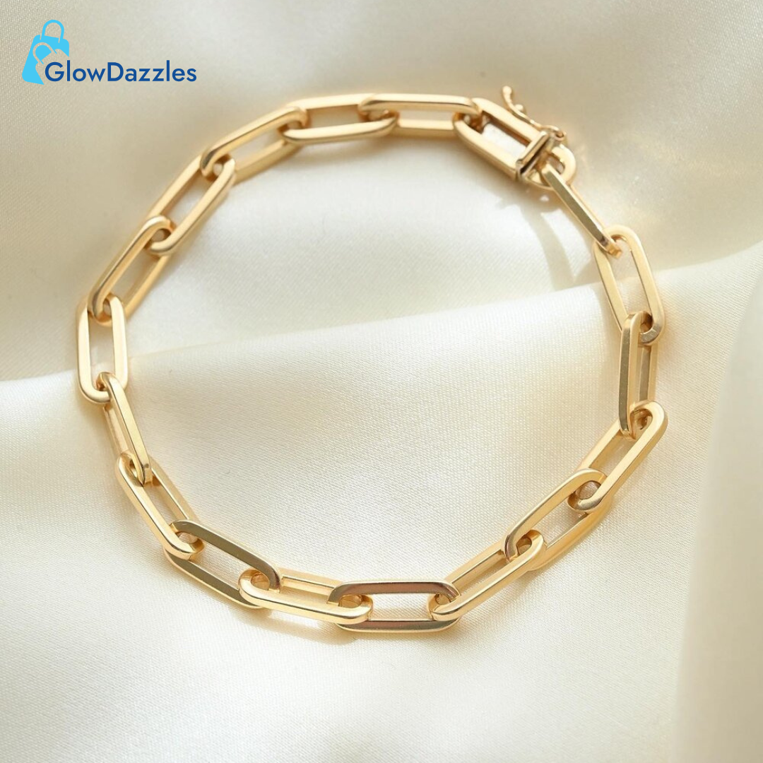 gold-link-chain-bracelet