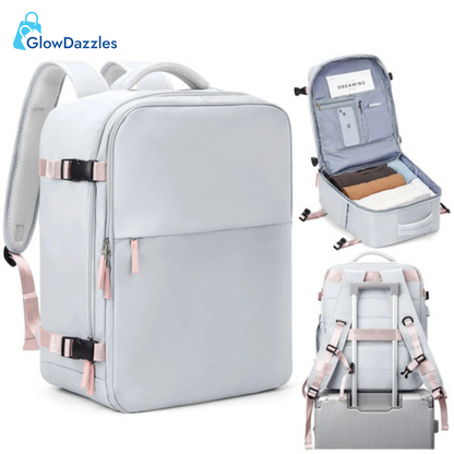 gray-cabin-luggage-backpack