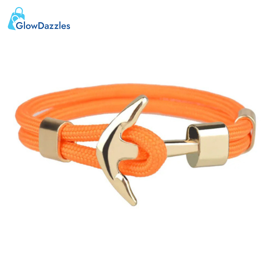 orange-gold-matching-bracelets-for-couple