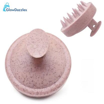 peach-silicon-scalp-scrubber