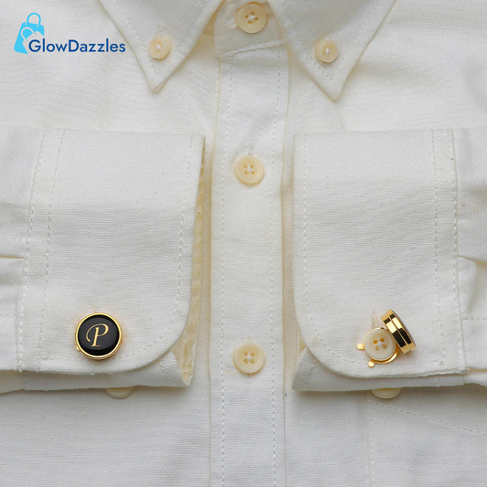 personalized-initial-cufflinks