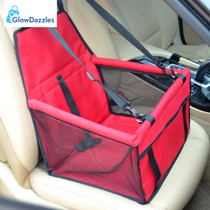 red-pet-car-seat