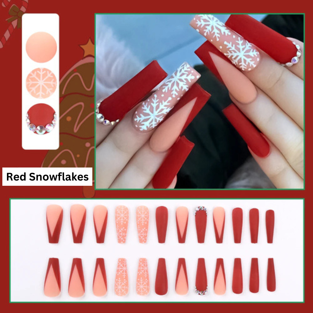 red-snowflakes-nail-art