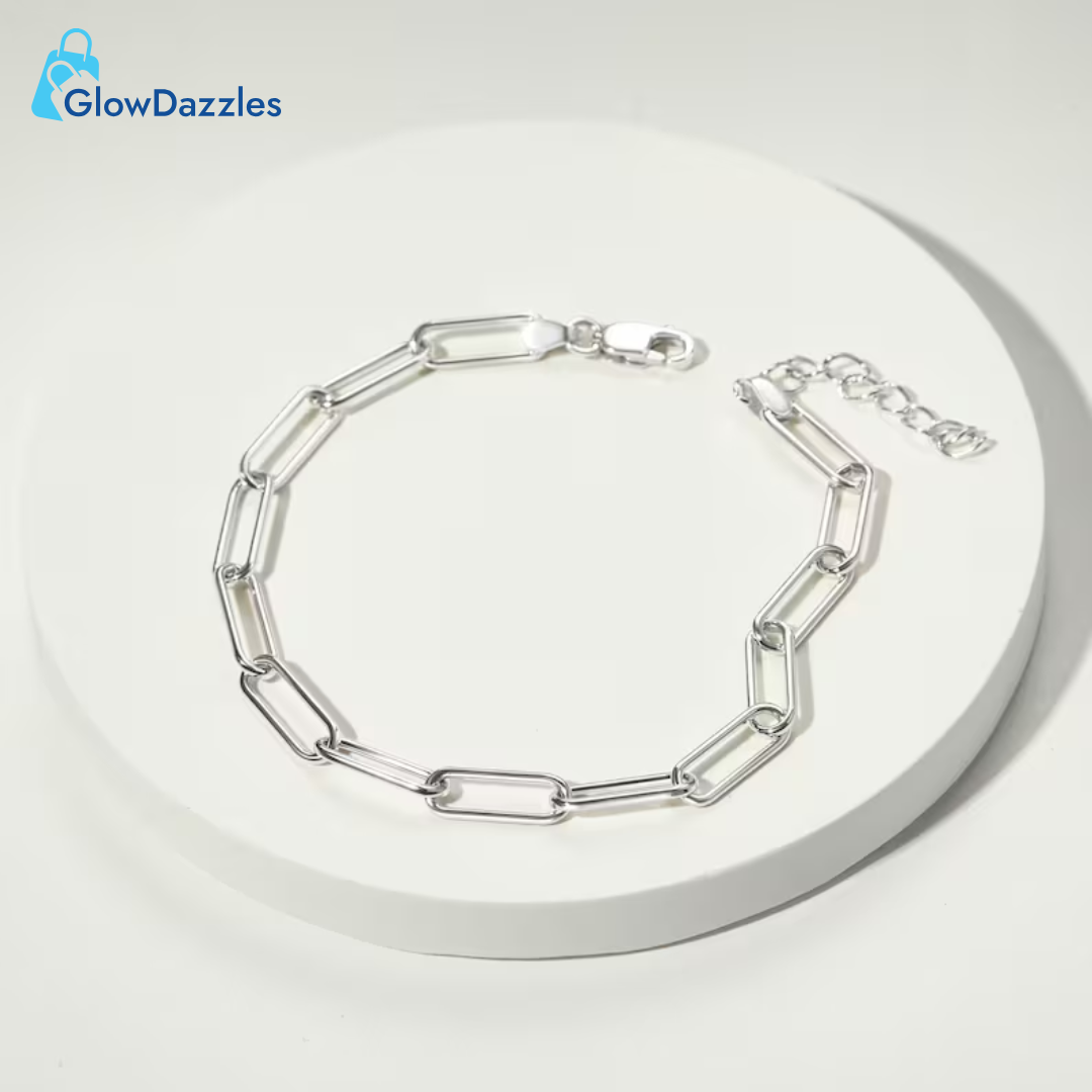 silver-link-chain-bracelet