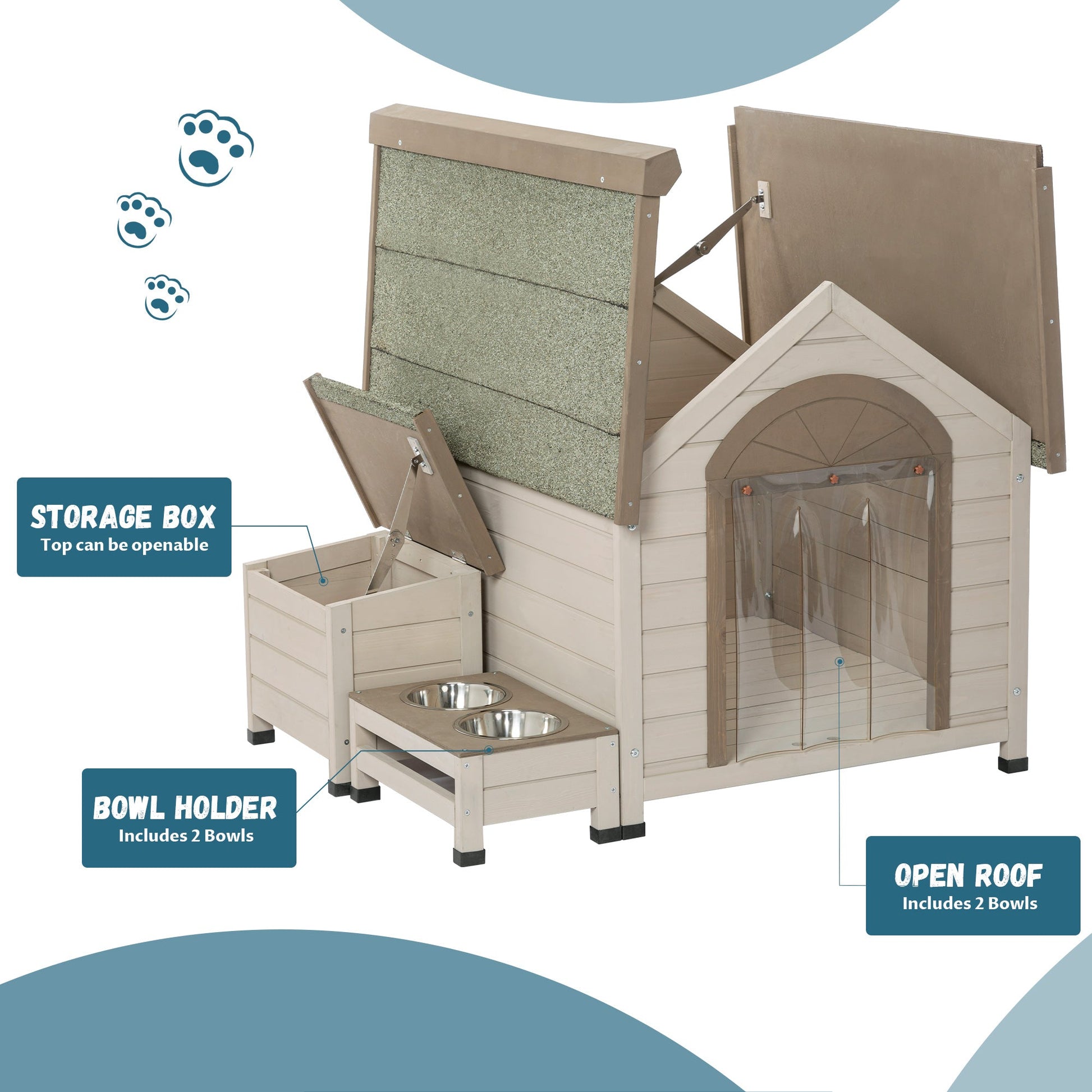 wooden-house-for-dog-compartment